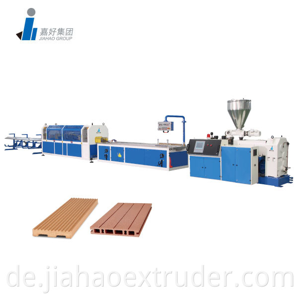 Pvcpe Pp Wood Plastic Profile Line